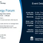 Farm Energy Forum – June 21st at the Bega Civic Centre